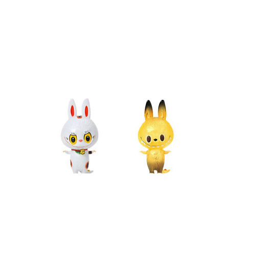 Интерактивная игрушка POP MART Игрушка ZIMOMO Collection Lucky cat + Transparent yellow, 15см