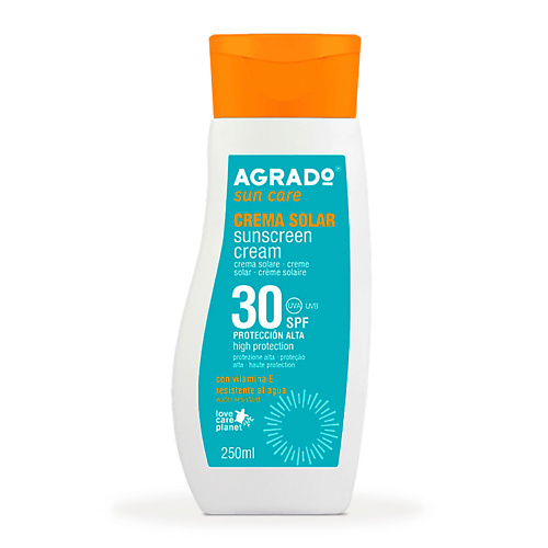 

AGRADO Солнцезащитный крем SPF30, Солнцезащитный крем SPF30