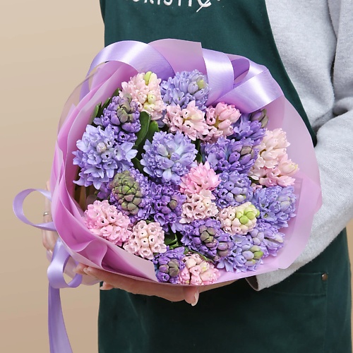 

STUDIO FLORISTIC Букет Гиацинтов «Мгновение радости», Букет Гиацинтов «Мгновение радости»