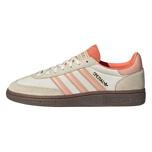

ADIDAS ORIGINAL Кроссовки Handball Spezial Cream White Coral Velvet Women's, Кроссовки Handball Spezial Cream White Coral Velvet Women's
