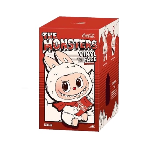 

POP MART Игрушка Labubu The Monsters Coca Cola Blind Box, Игрушка Labubu The Monsters Coca Cola Blind Box