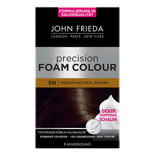 

JOHN FRIEDA Перманентная краска-мусс Precision Foam Colour, Перманентная краска-мусс Precision Foam Colour
