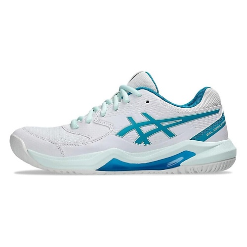 

ASICS Кроссовки Gel Dedicate 8 White Teal Blue Women's, Кроссовки Gel Dedicate 8 White Teal Blue Women's