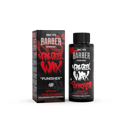 

MARMARA BARBER Пудра для волос Powder Wax PUNISHER, Пудра для волос Powder Wax PUNISHER
