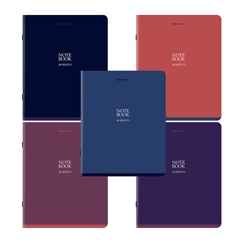 

BRAUBERG Тетради NoteBookMono, Тетради NoteBookMono