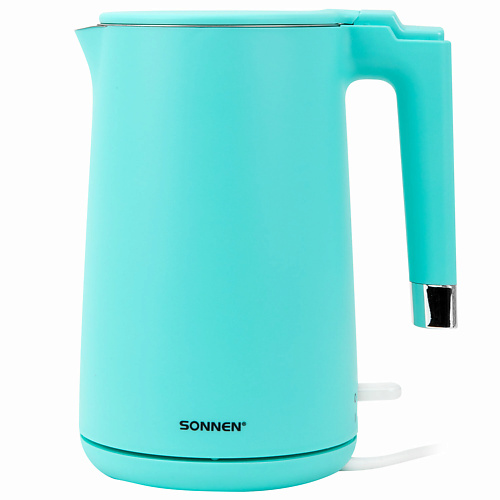 

SONNEN Чайник SN KT-8719 ДВОЙНЫЕ СТЕНКИ 2200Вт мятн, Чайник SN KT-8719 ДВОЙНЫЕ СТЕНКИ 2200Вт мятн