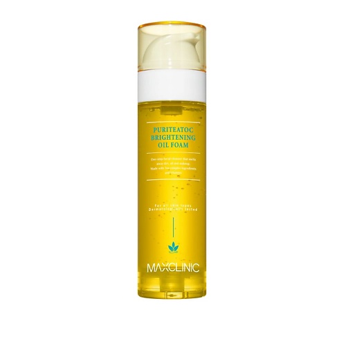 

MAXCLINIC Масло-пенка гидрофильное для умывания с витаминами Puriteatoc Brightening Oil Foam, Масло-пенка гидрофильное для умывания с витаминами Puriteatoc Brightening Oil Foam
