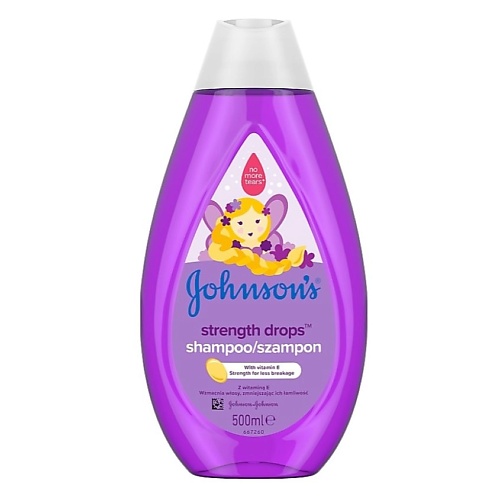 Для ванной и душа  Лэтуаль JOHNSON'S BABY Детский укрепляющий шампунь для волос с витамином E Strength Drops