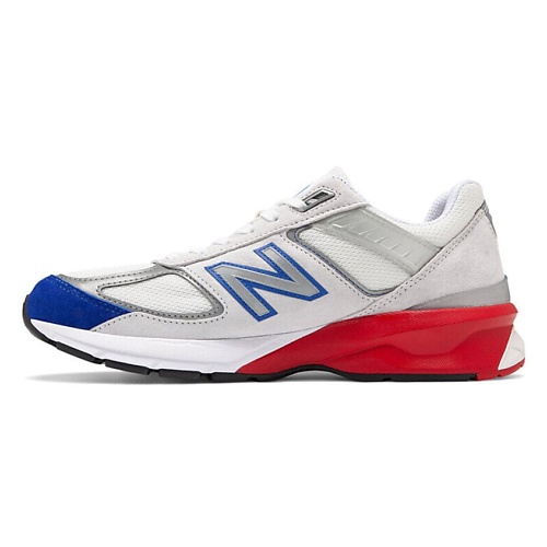 

NEW BALANCE Кроссовки 990v5 Grey Royal Red, Кроссовки 990v5 Grey Royal Red