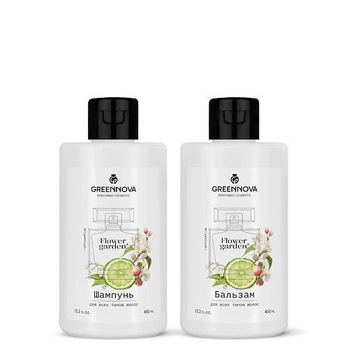 GREENNOVA Косметический набор для всех типов волос Хлопок и крапива 359₽
