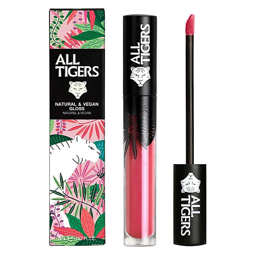 

ALL TIGERS Блеск для губ Natural And Vegan Gloss, Блеск для губ Natural And Vegan Gloss