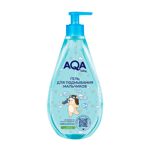 

AQA BABY Гель для подмывания мальчиков 400.0, Гель для подмывания мальчиков