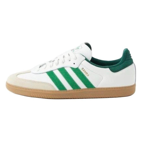 

ADIDAS ORIGINAL Кроссовки Samba Og White Green Collegiate Green, Кроссовки Samba Og White Green Collegiate Green
