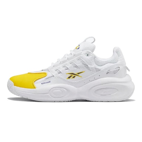 REEBOK Кроссовки Solution Reebok Mid 'White Collegiate Gold'