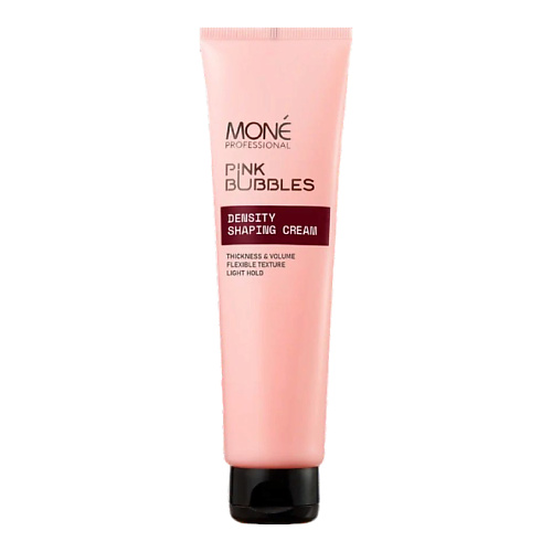 

MONE PROFESSIONAL Уплотняющий крем для густоты и объема волос Pink Bubbles Density Shaping Cream, Уплотняющий крем для густоты и объема волос Pink Bubbles Density Shaping Cream
