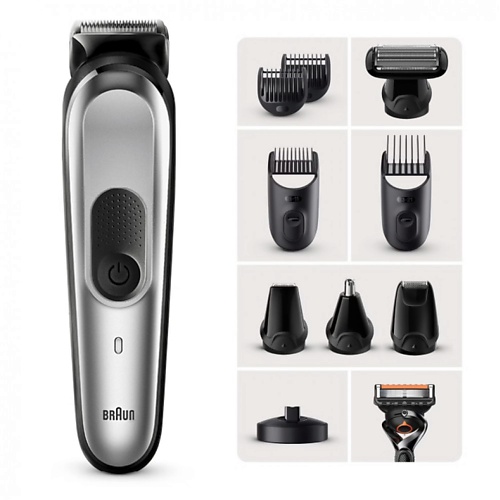 BRAUN Триммер MGK7920TS + Бритва Gillette Fusion 5 ProGlide