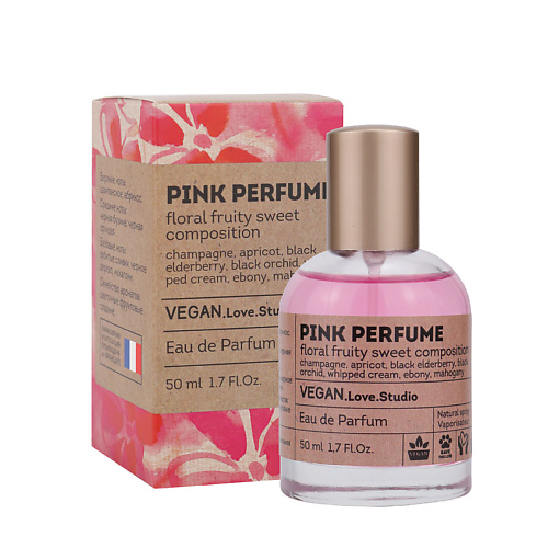 

VEGAN.LOVE.STUDIO Парфюмерная вода женская Pink Perfume абрикос шампанское взбитые сливки 50.0, Парфюмерная вода женская Pink Perfume абрикос шампанское взбитые сливки