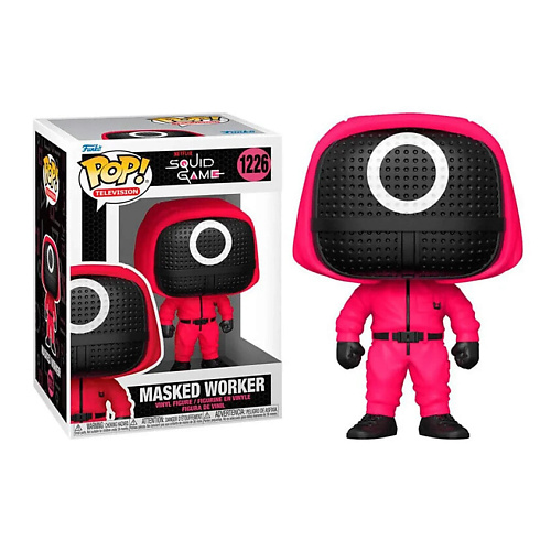 

FUNKO Фигурка Squid Game Masked Worker, 10см, Фигурка Squid Game Masked Worker, 10см