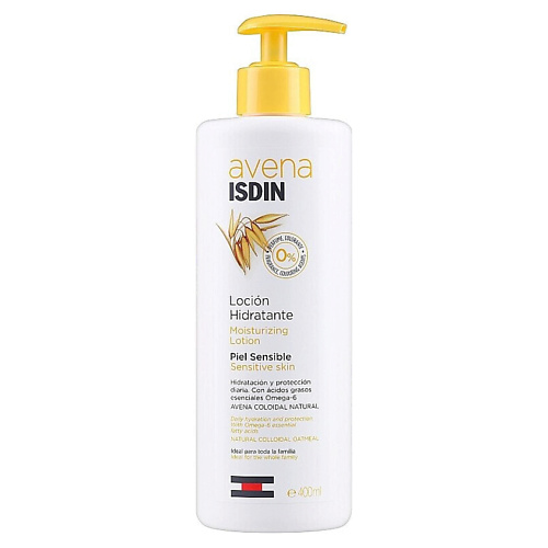 

ISDIN Лосьон для тела с овсяными хлопьями Avena Moisturizing Lotion Sensitive Skin, Лосьон для тела с овсяными хлопьями Avena Moisturizing Lotion Sensitive Skin