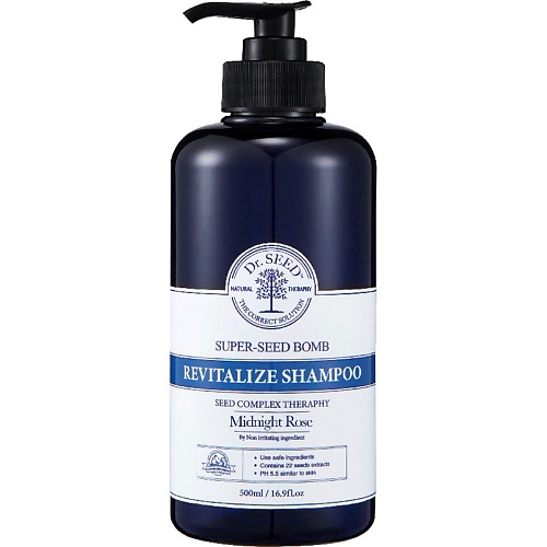 

DR. SEED Шампунь для волос с ароматом ночной розы Revitalize Shampoo Midnight Rose, Шампунь для волос с ароматом ночной розы Revitalize Shampoo Midnight Rose