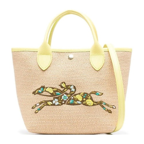 Сумка LONGCHAMP Сумка Canvas Tote Bag Shopping Bag Small Size Women's Yellow