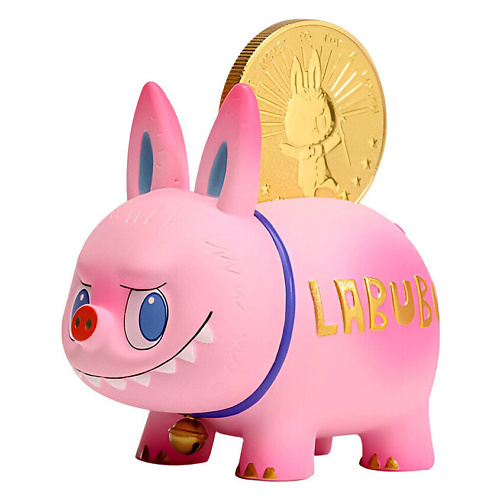 

POP MART Игрушка-сюрприз LABUBU Piggy Bank Hang Tag Box, 6 см, Игрушка-сюрприз LABUBU Piggy Bank Hang Tag Box, 6 см
