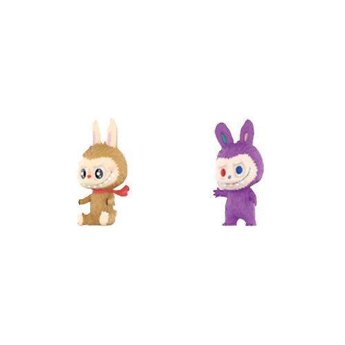 Мягкая игрушка POP MART Игрушка LABUBU Toy Collection plush doll + clay doll, 15см