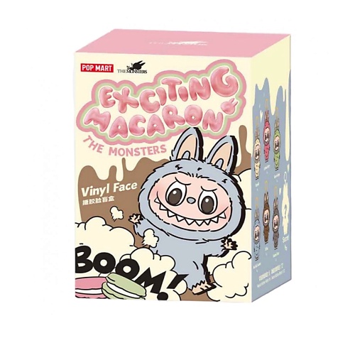 

POP MART Игрушка Labubu The Monsters «Exciting Macaron» Single Blind Box, Игрушка Labubu The Monsters «Exciting Macaron» Single Blind Box