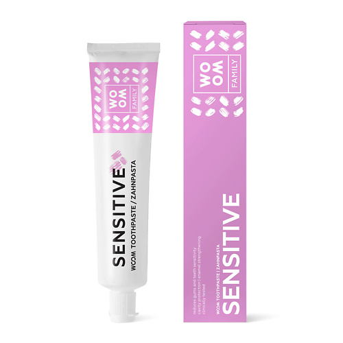 

WO OM Зубная паста для чувствительных зубов Family SENSITIVE, Зубная паста для чувствительных зубов Family SENSITIVE