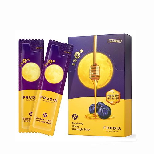 

FRUDIA Питательная ночная маска с черникой и медом 5.0, Питательная ночная маска с черникой и медом