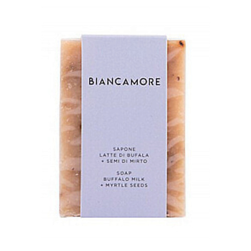 Уход за телом BIANCAMORE Мыло Buffalo Milk + Myrtle Seeds