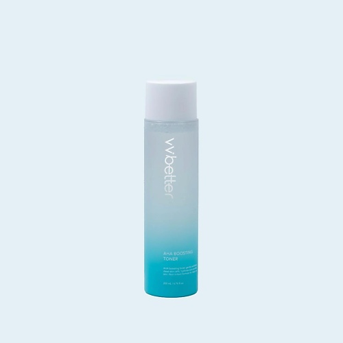 

VVBETTER Тонер для лица отшелушивающий с AHA кислотами AHA BOOSTING TONER, Тонер для лица отшелушивающий с AHA кислотами AHA BOOSTING TONER
