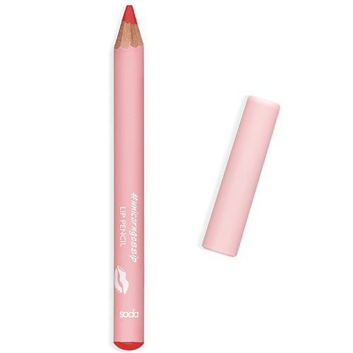 

SODA LIP PENCIL #unicorngossip Контурный карандаш для губ, LIP PENCIL #unicorngossip Контурный карандаш для губ