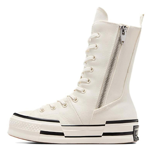 

CONVERSE Кроссовки Chuck 70 Plus X High Egret Black Womens, Кроссовки Chuck 70 Plus X High Egret Black Womens