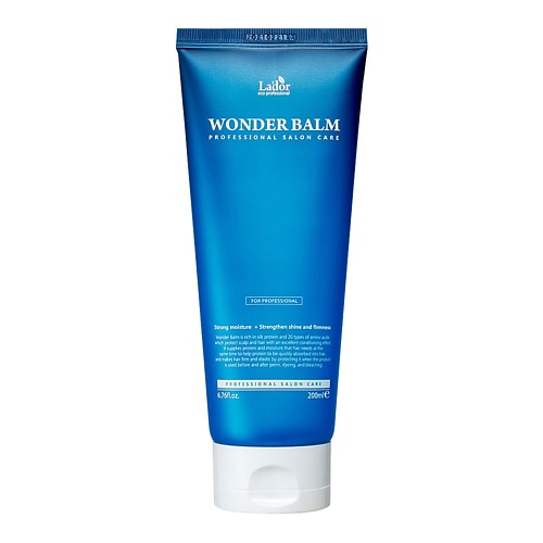 

LADOR Увлажняющий экспресс-бальзам для волос Wonder Balm 200.0, Увлажняющий экспресс-бальзам для волос Wonder Balm