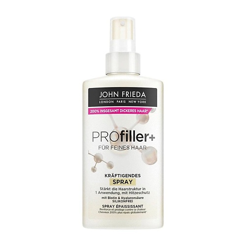 

JOHN FRIEDA Спрей для волос Leave-In-Conditioner PROfiller+ Kraeftigendes 150, Спрей для волос Leave-In-Conditioner PROfiller+ Kraeftigendes