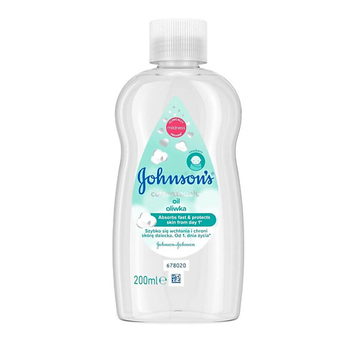 Уход за кожей для детей JOHNSON'S BABY Детское масло для тела CottonTouch 200