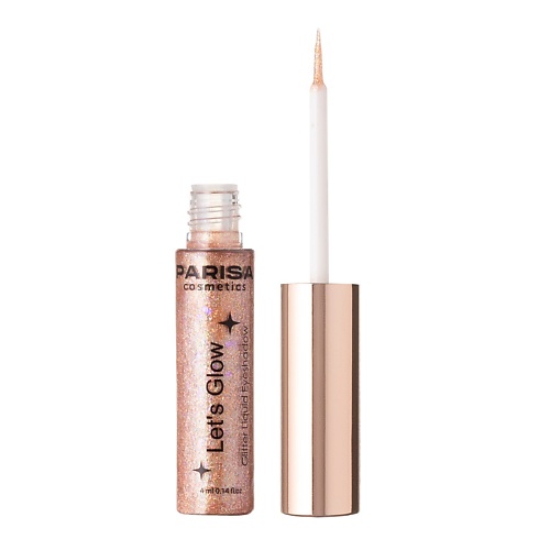 

PARISA COSMETICS Тени жидкие для век с глиттером Let's Glow EL-101, Тени жидкие для век с глиттером Let's Glow EL-101