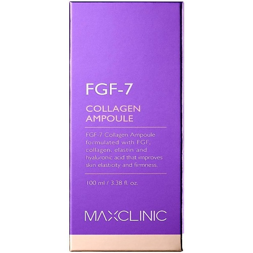 

MAXCLINIC Эссенция антивозрастная для ухода за кожей лица FGF-7 Collagen Ampoule, Эссенция антивозрастная для ухода за кожей лица FGF-7 Collagen Ampoule