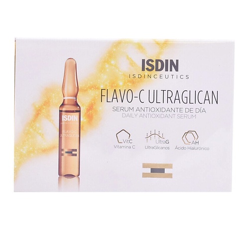 

ISDIN Ампулы для лица Isdinceutics flavo-c ultraglican, Ампулы для лица Isdinceutics flavo-c ultraglican