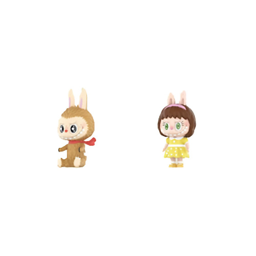 Мягкая игрушка POP MART Игрушка LABUBU Toy Collection plush doll + doll, 15см