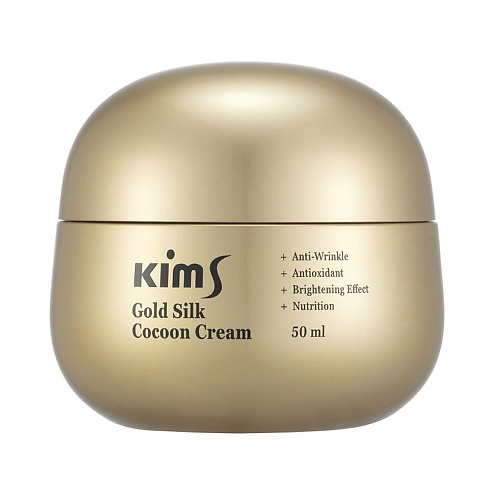 

KIMS Крем антивозрастной для лица с протеинами кокона шелкопряда Gold Silk Cocoon Cream 50.0, Крем антивозрастной для лица с протеинами кокона шелкопряда Gold Silk Cocoon Cream
