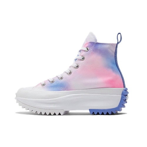 

CONVERSE Кроссовки Run Star Hike Hi Cloud Wash Storm Pink Womens, Кроссовки Run Star Hike Hi Cloud Wash Storm Pink Womens