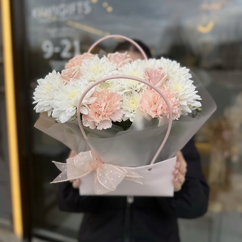 

KIWIGIFTS Букет цветов живые розы, хризантемы, гвоздики, Букет цветов живые розы, хризантемы, гвоздики