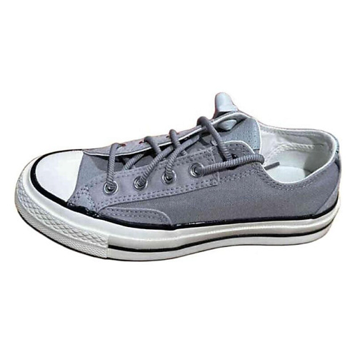

CONVERSE Кроссовки Chuck 70 Low Canvas & Leather Grey, Кроссовки Chuck 70 Low Canvas & Leather Grey