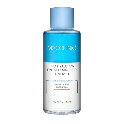 

MAXCLINIC Средство двухфазное для снятия макияжа Pro Hyaluron Lip And Eye Makeup Remover, Средство двухфазное для снятия макияжа Pro Hyaluron Lip And Eye Makeup Remover