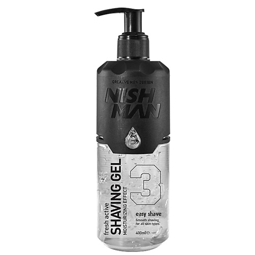 

NISHMAN Гель для бритья 03 Easy Shave 400.0, Гель для бритья 03 Easy Shave