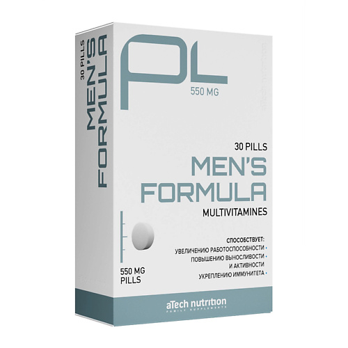 

ATECHNUTRITION PREMIUM Витаминный комплекс для мужчин Men'S Formula Multivitamines, Витаминный комплекс для мужчин Men'S Formula Multivitamines