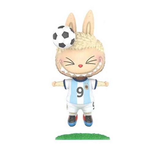 

POP MART Игрушка-сюрприз LABUBU Argentina National Team Official Collection - Sergio Aguero,9 см, Игрушка-сюрприз LABUBU Argentina National Team Official Collection - Sergio Aguero,9 см