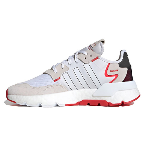 

ADIDAS ORIGINAL Кроссовки Nite Jogger 'White Black Grey Red', Кроссовки Nite Jogger 'White Black Grey Red'